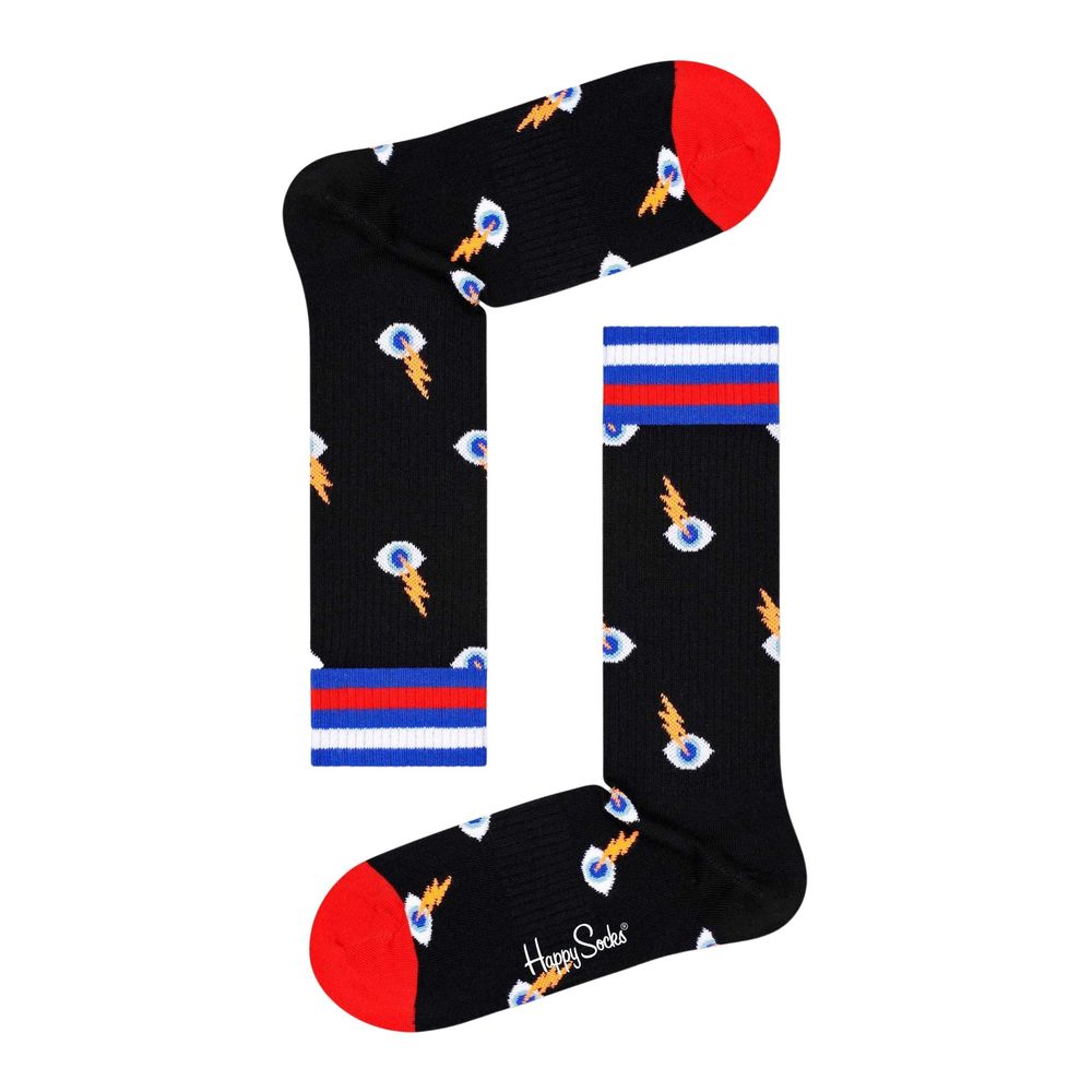 Happy Socks Black Cotton Socks