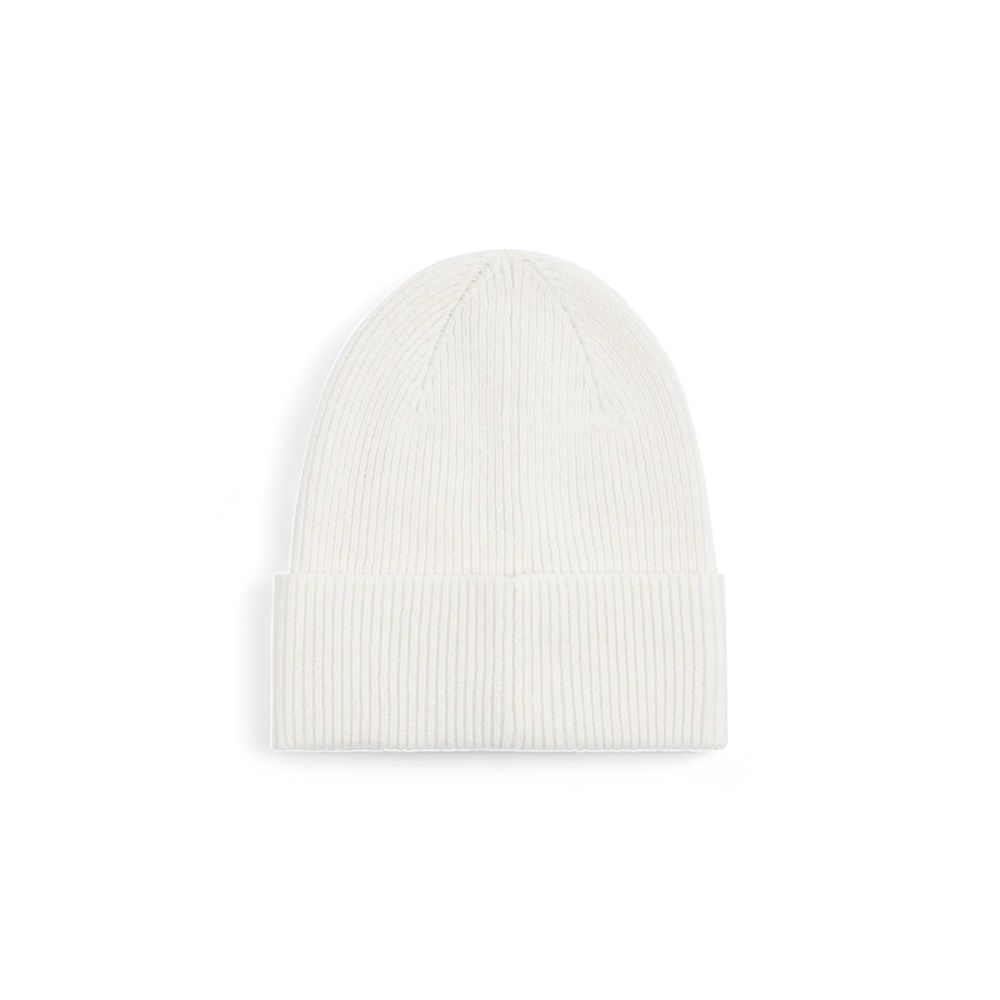 Calvin Klein White Organic Cotton Caps Baseball Hat