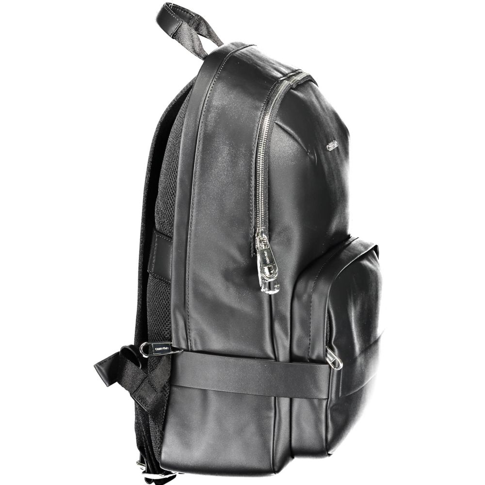Calvin Klein Black Polyester Backpack