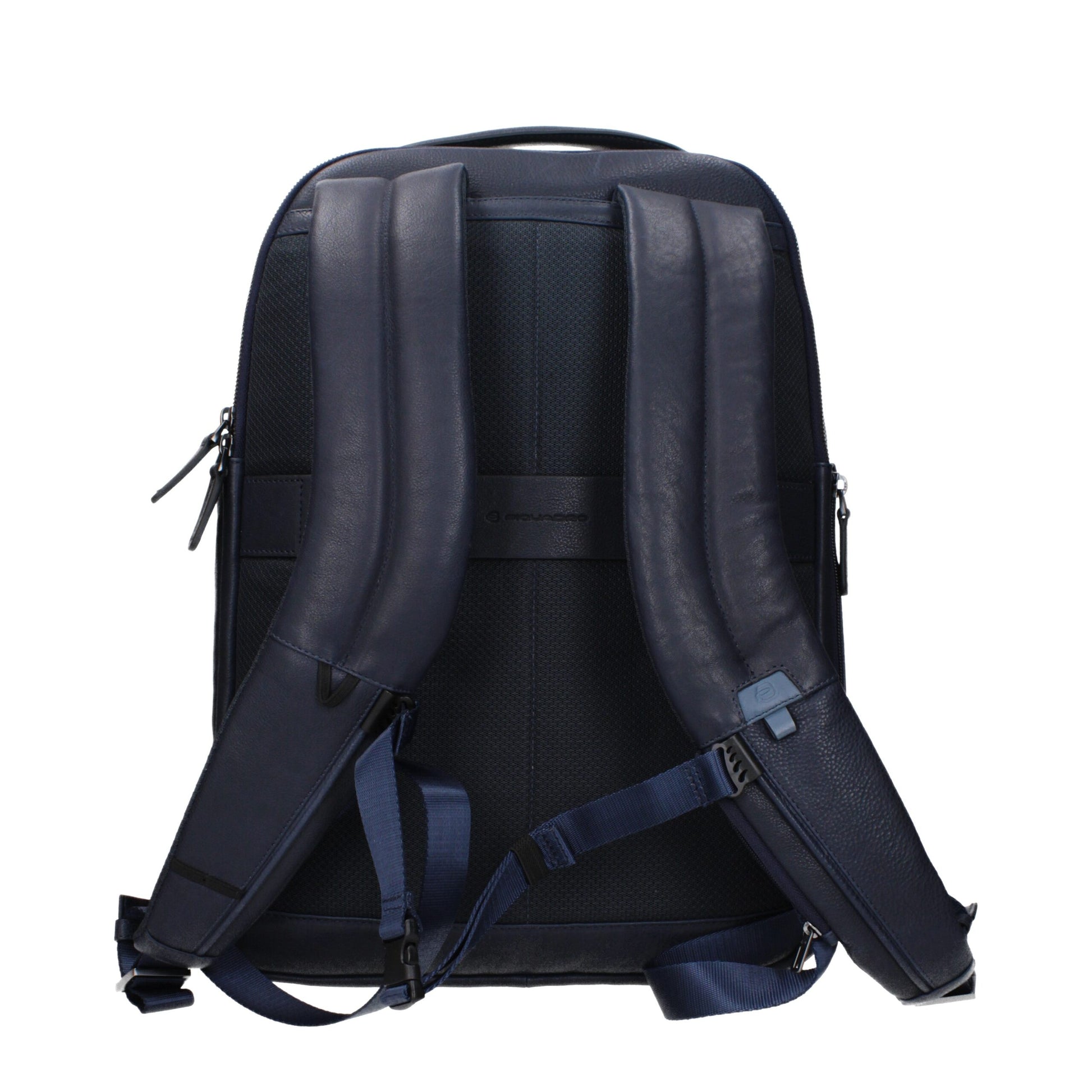 Piquadro Blue Leather Backpack