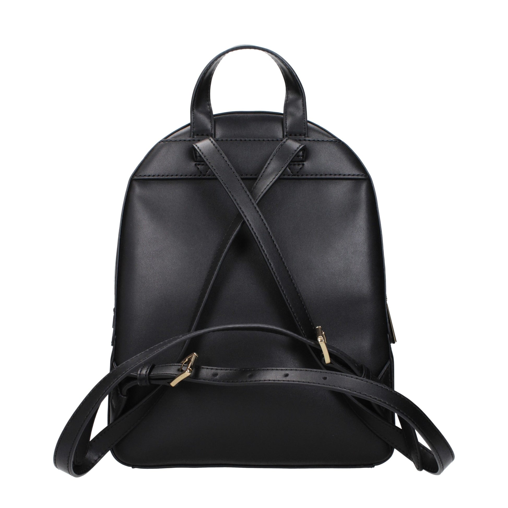 Michael Kors Black Leather Backpack