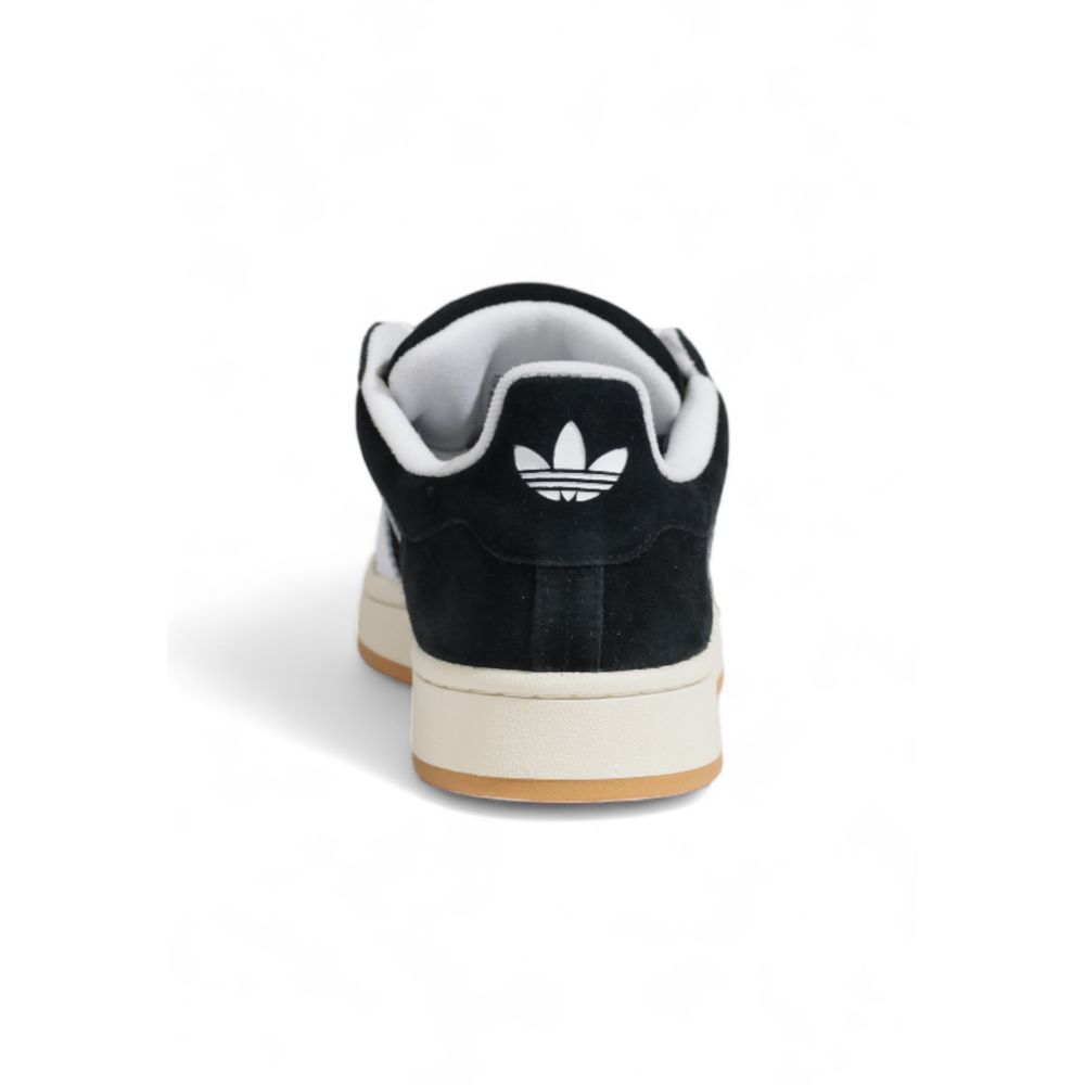 Adidas Black Suede Leather Sneaker