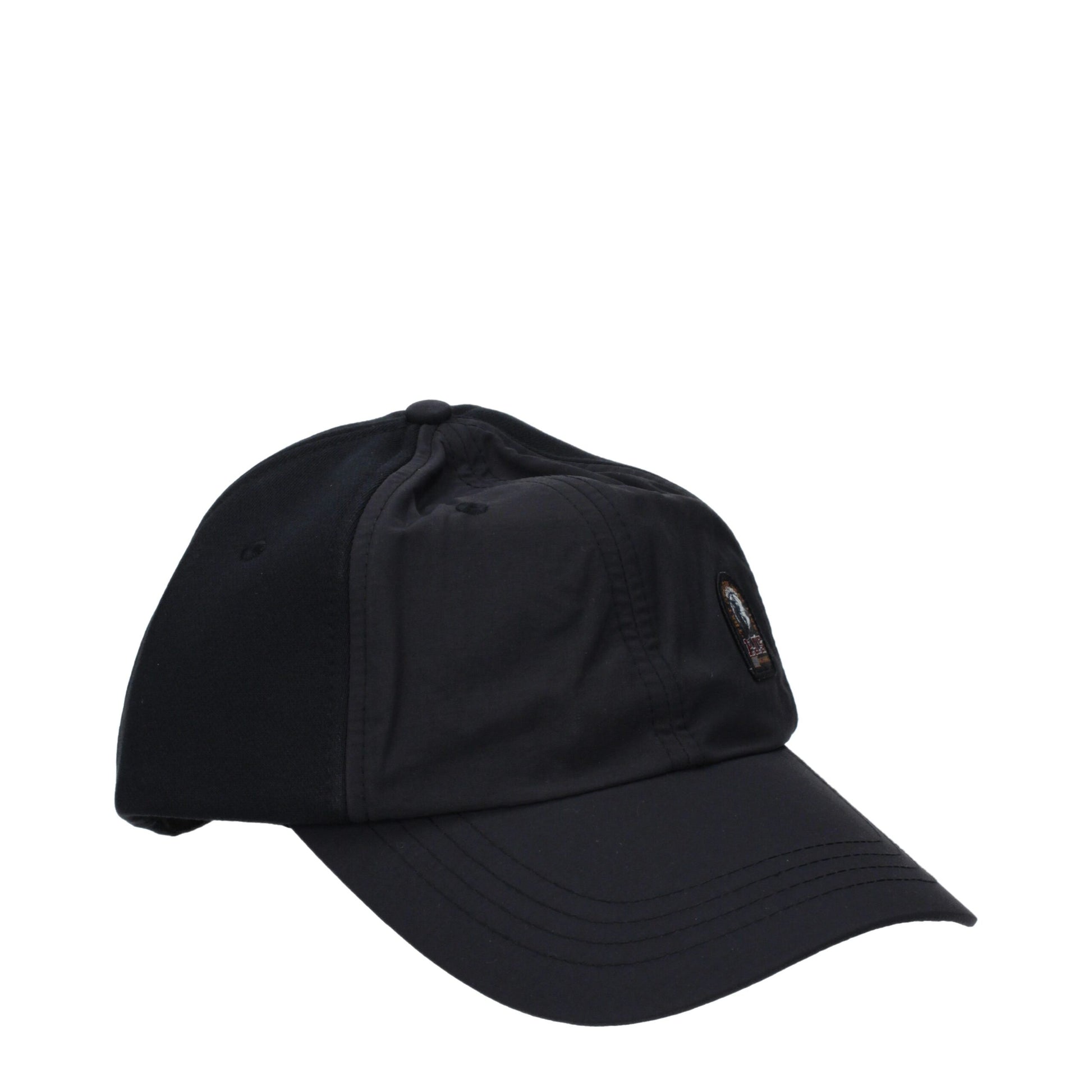 Parajumpers Black Cotton Cap (Baseball Hat)