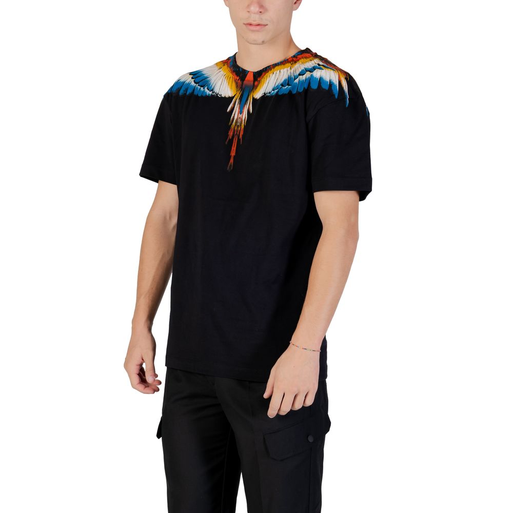 County of Milan Black Cotton T-Shirt