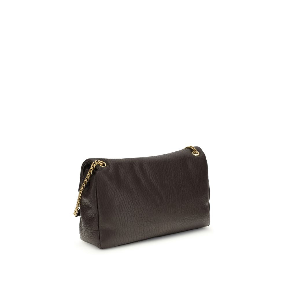 Saint Laurent Gray Lamb Ovis Aries Aries Shoulder Bag