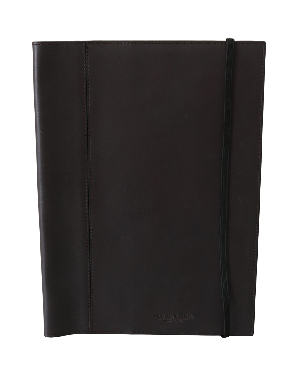 A.G. Spalding & Bros Black Leather Bifold Travel Holder Logo Wallet