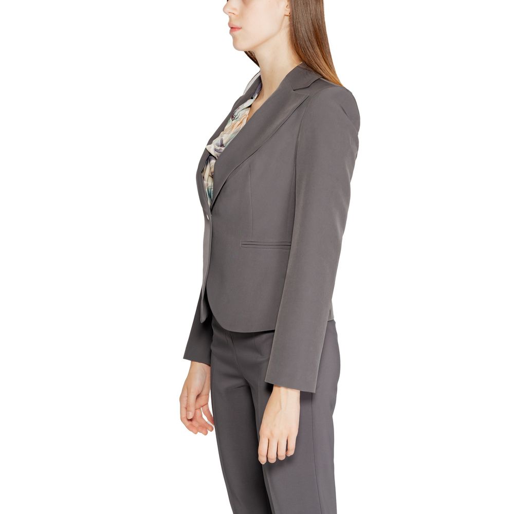 Rinascimento Gray Polyester Blazer