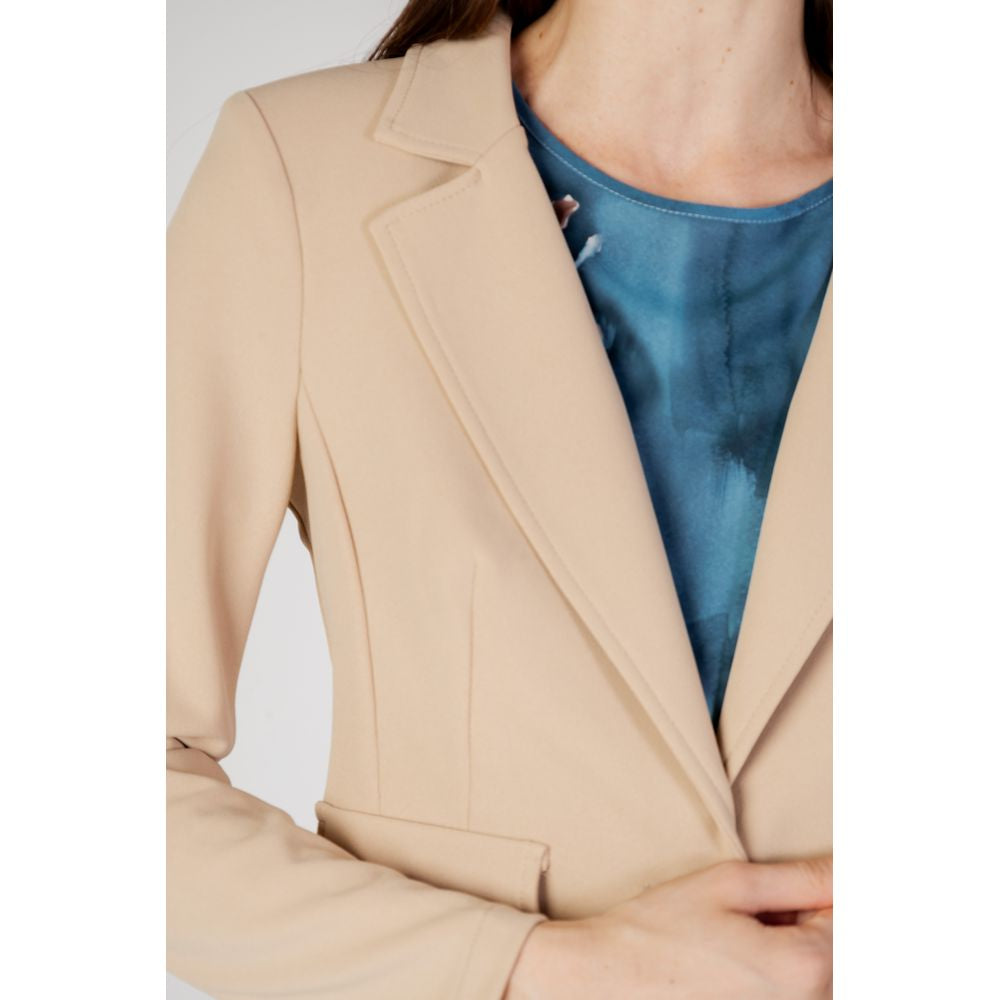 Rinascimento Beige Polyester Blazer