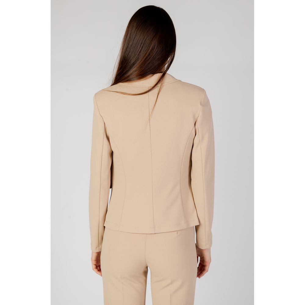 Rinascimento Beige Polyester Blazer