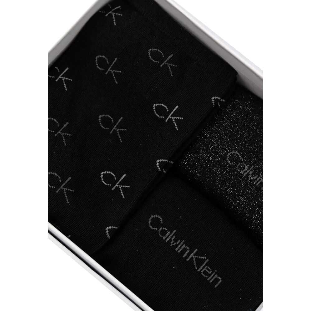 Calvin Klein Black Cotton Socks