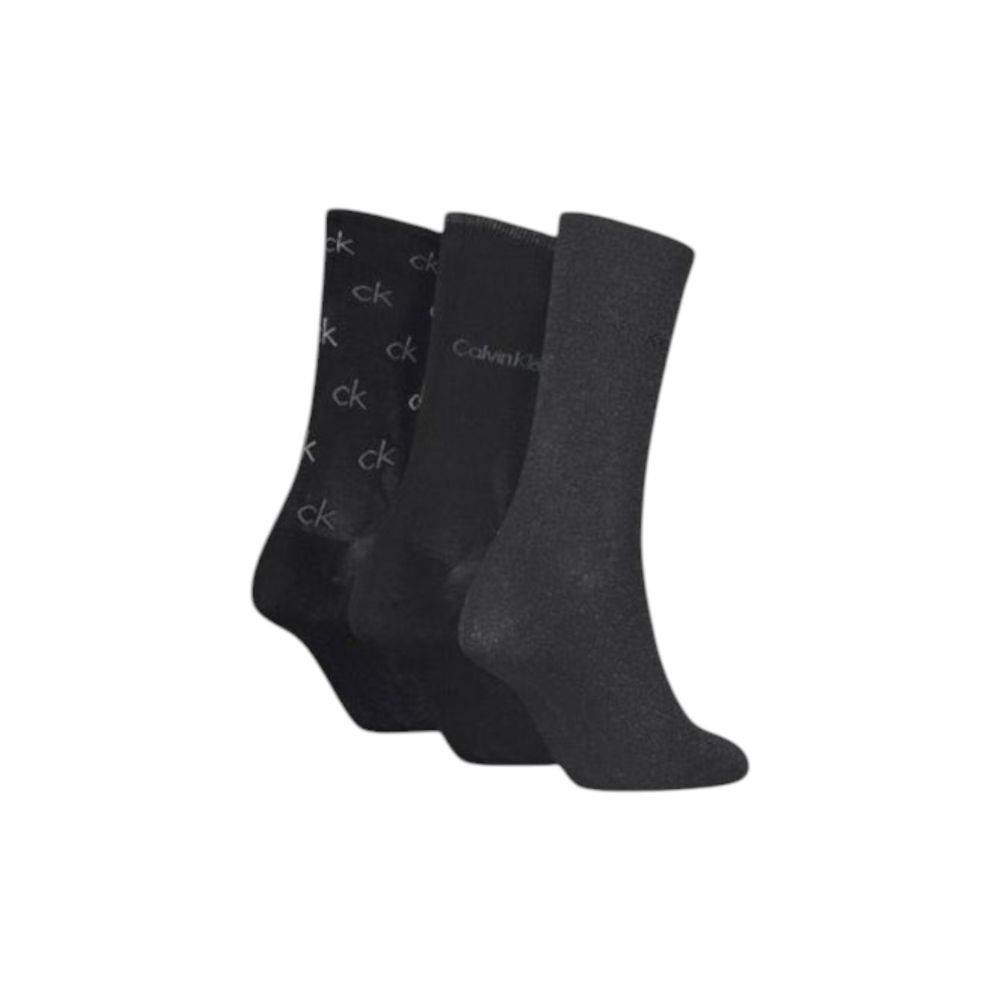 Calvin Klein Black Cotton Socks