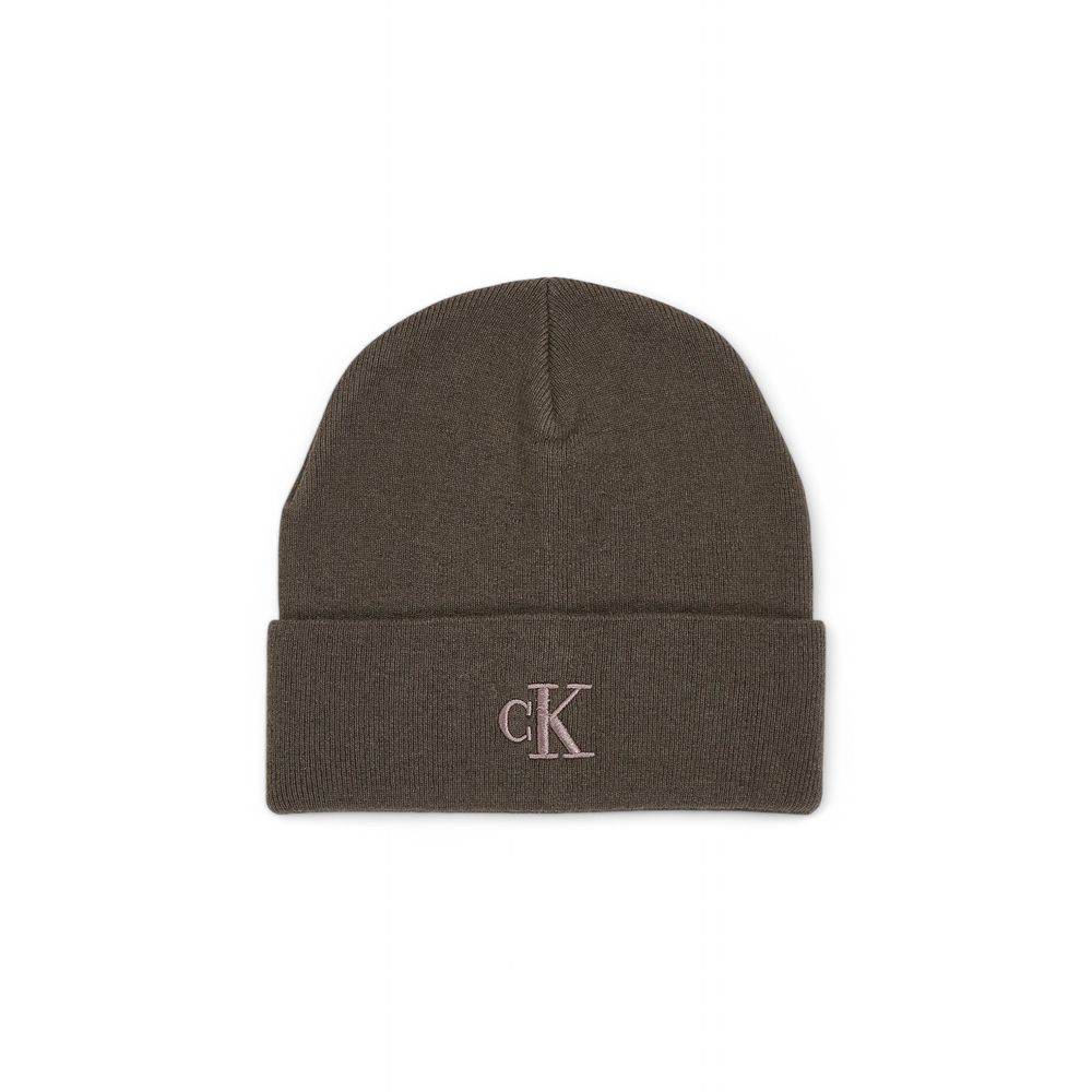 Calvin Klein Jeans Brown Wool Caps Baseball Hat