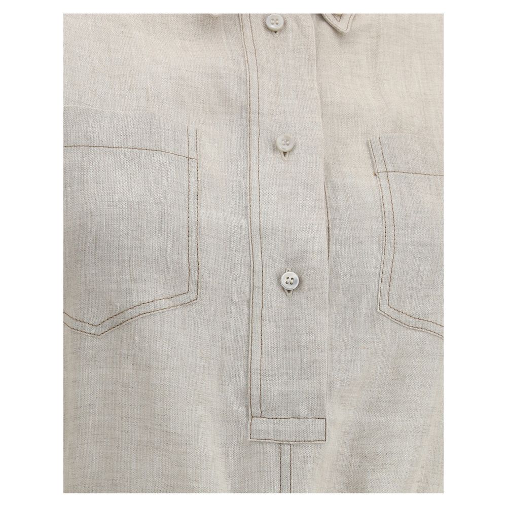 Brunello Cucinelli Long linen Dress