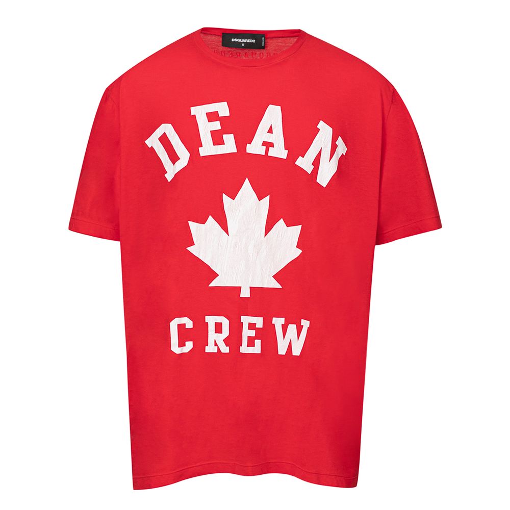 Dsquared¬≤ Red Cotton T-Shirt
