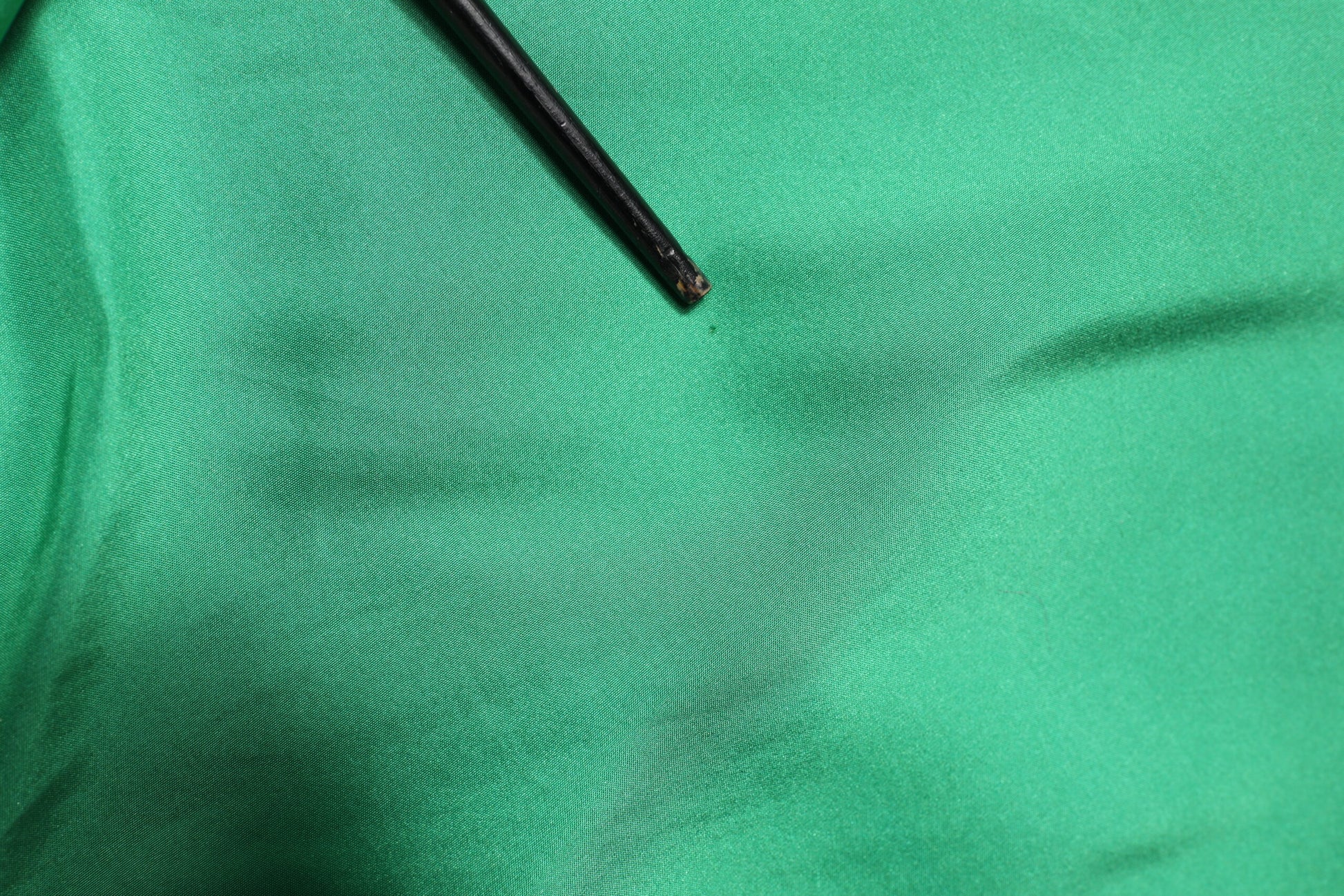 Dolce & Gabbana Green Silk Satin Long Sleeves Casual Shirt