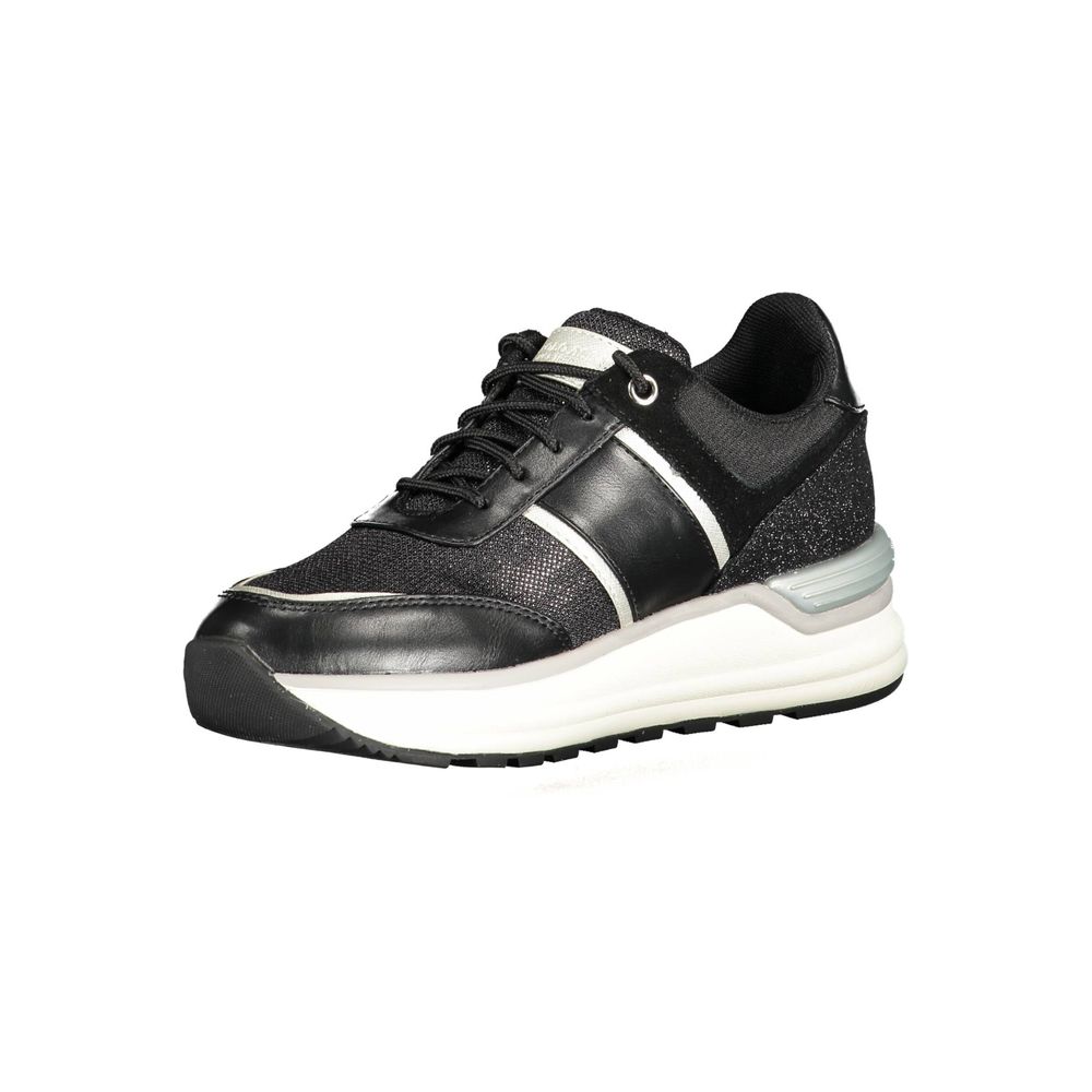 U.S. POLO ASSN. Black Polyester Sneaker