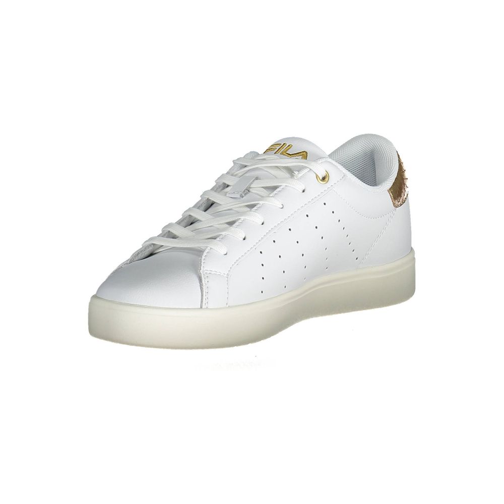 Fila White Leather Women Sneaker