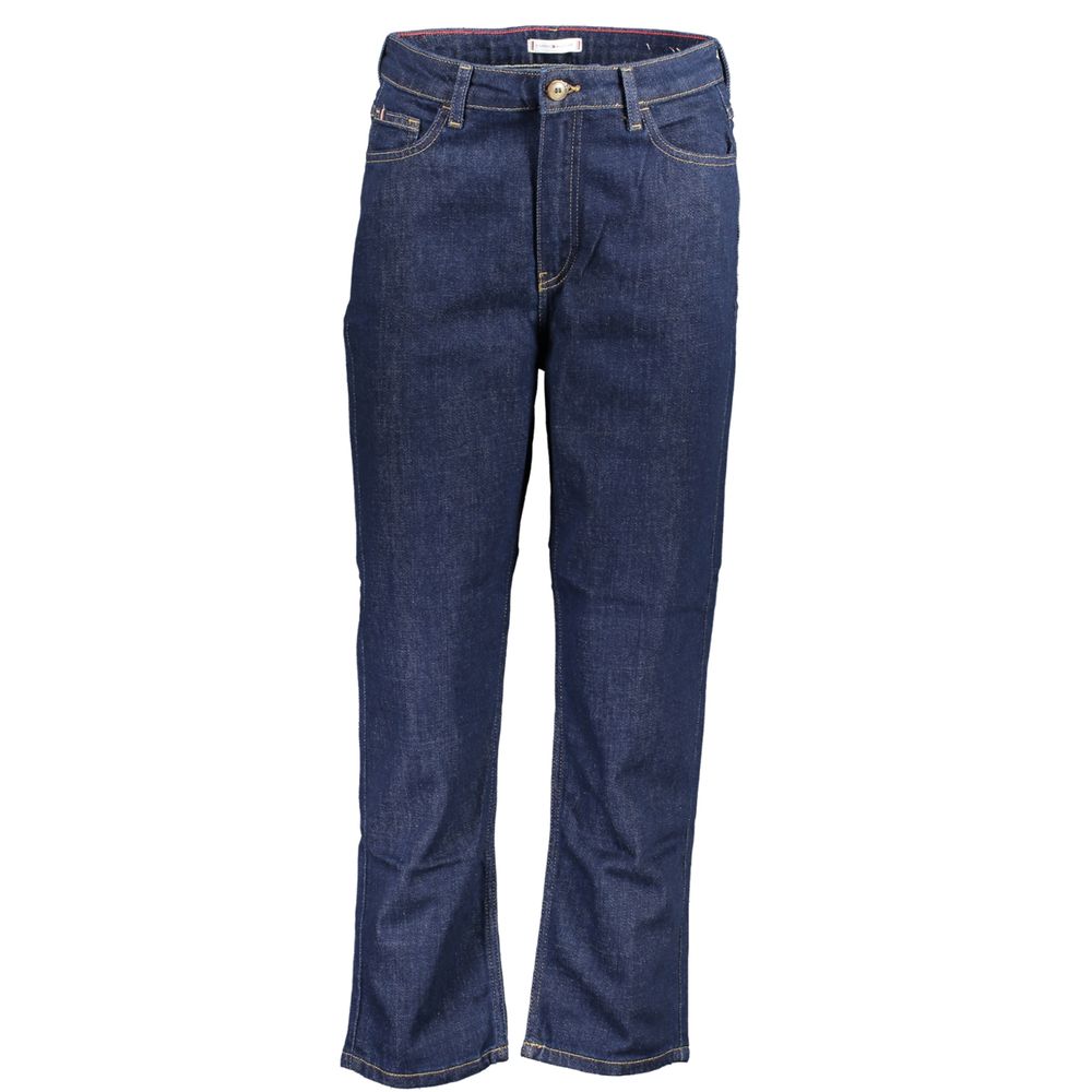 Tommy Hilfiger Blue Cotton Women Jeans