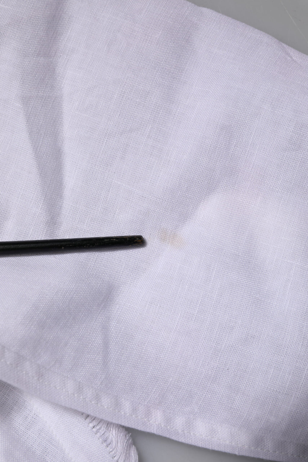 Dolce & Gabbana White Linen Long Sleeves Casual Men Shirt