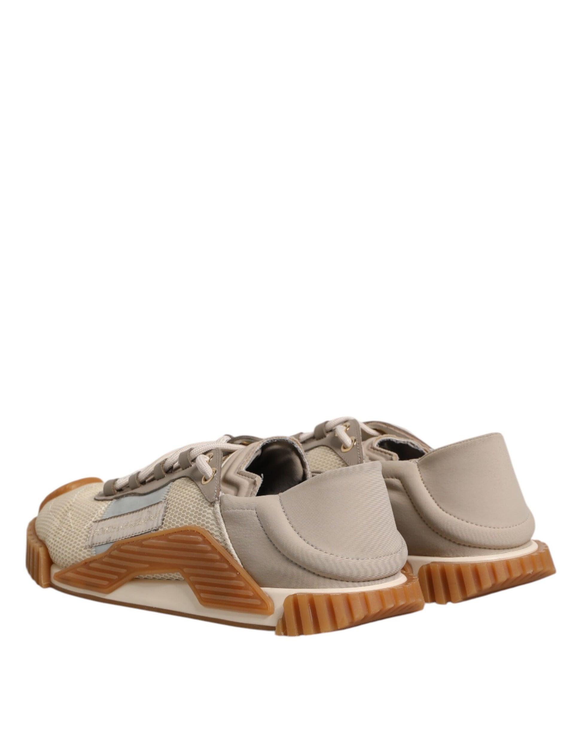 Dolce & Gabbana Multicolor Lace Up Low Top NS1 Sneakers Shoes