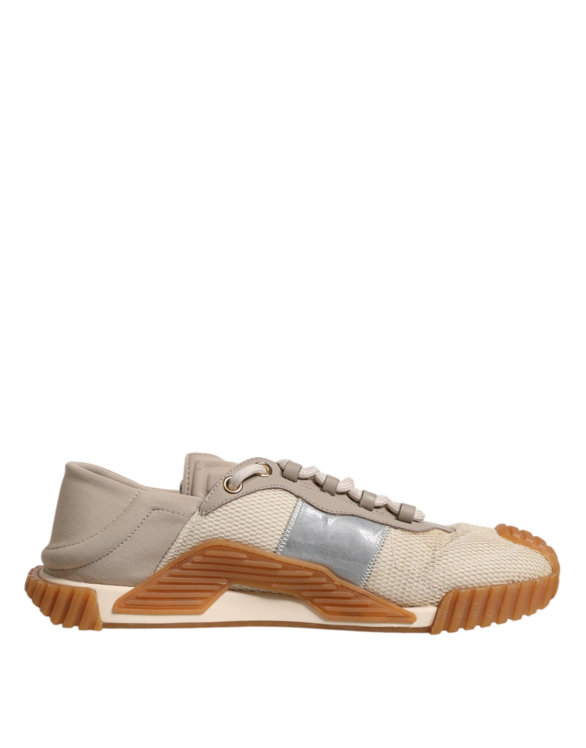 Dolce & Gabbana Multicolor Lace Up Low Top NS1 Sneakers Shoes