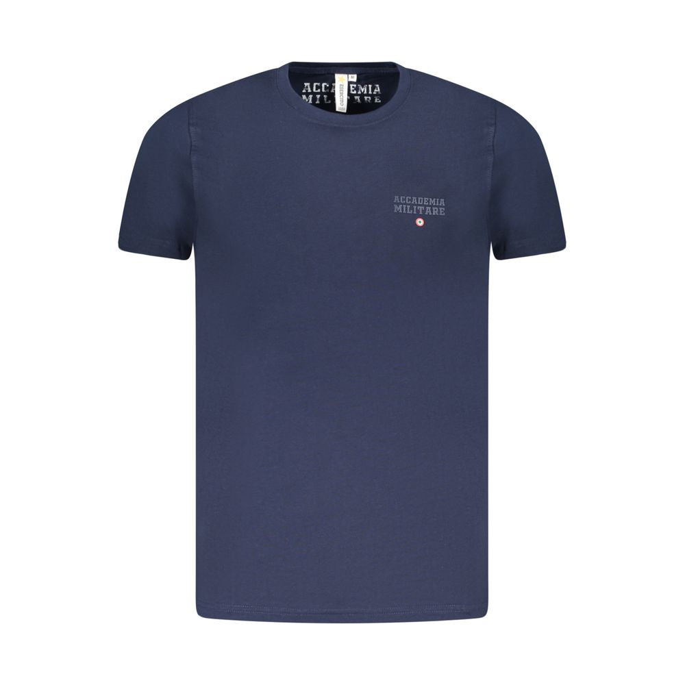 Accademia Militare Blue Cotton T-Shirt