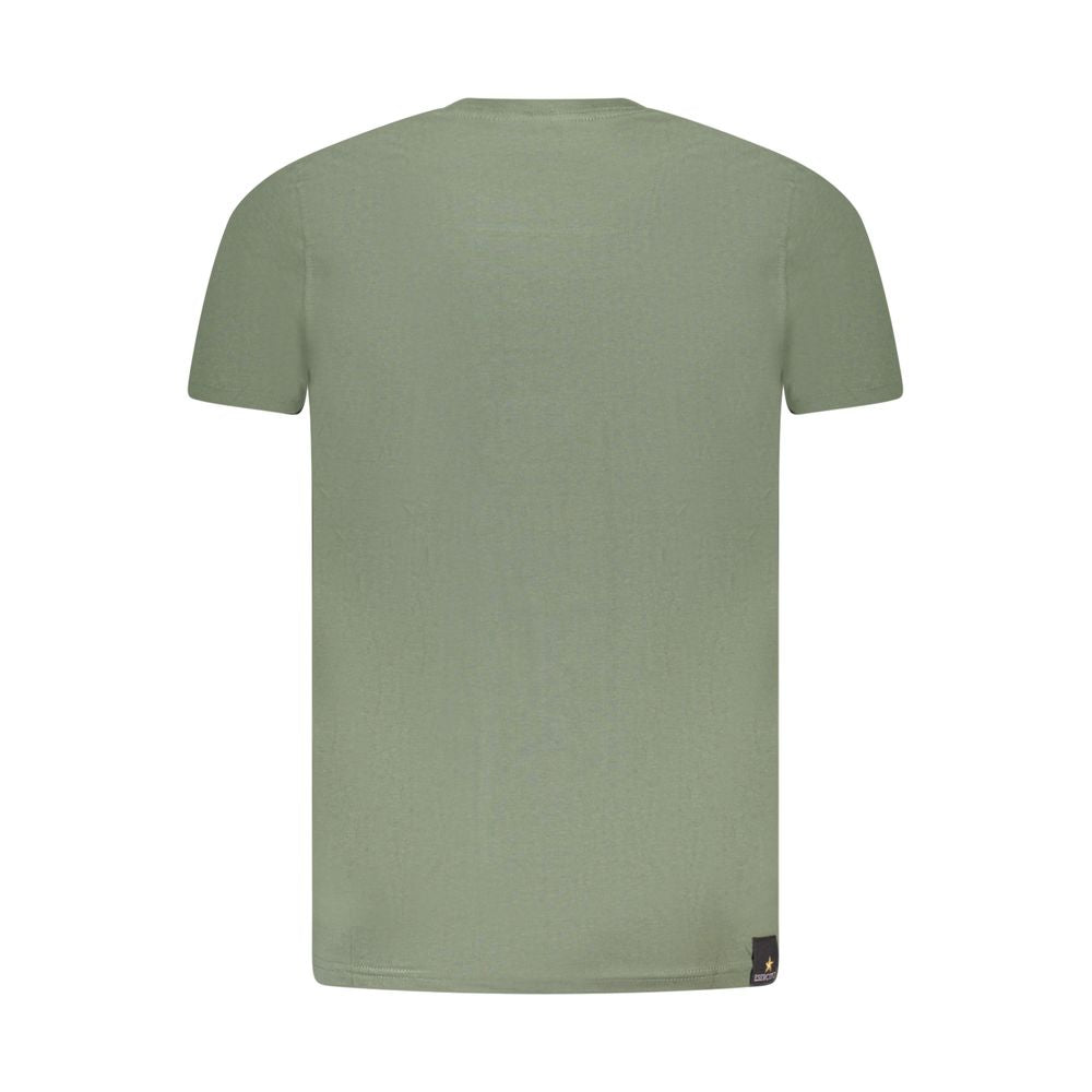 Accademia Militare Green Cotton T-Shirt
