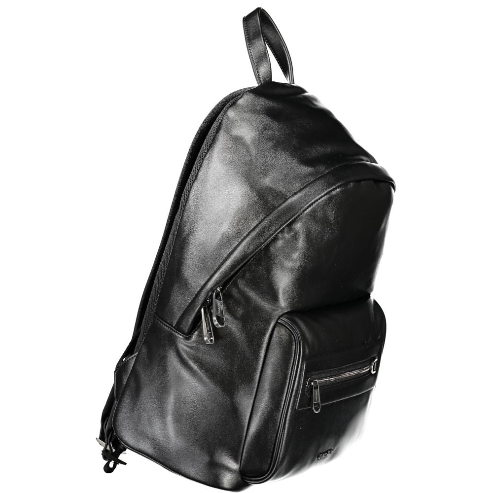 Calvin Klein Black Polyester Backpack
