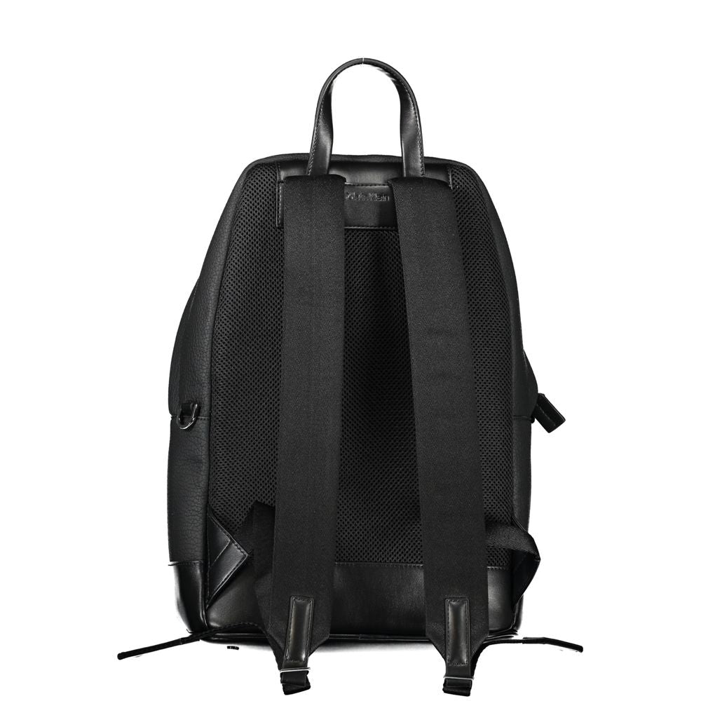 Calvin Klein Black Polyester Backpack