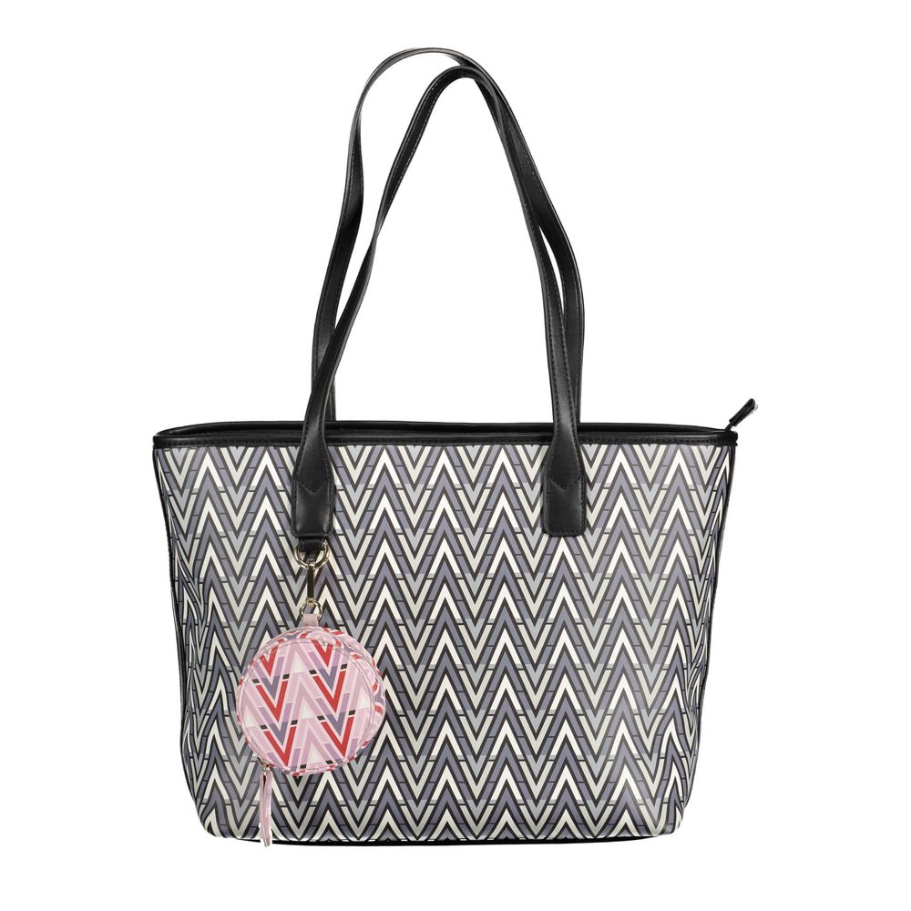 Mario Valentino Black Polyethylene Handbag