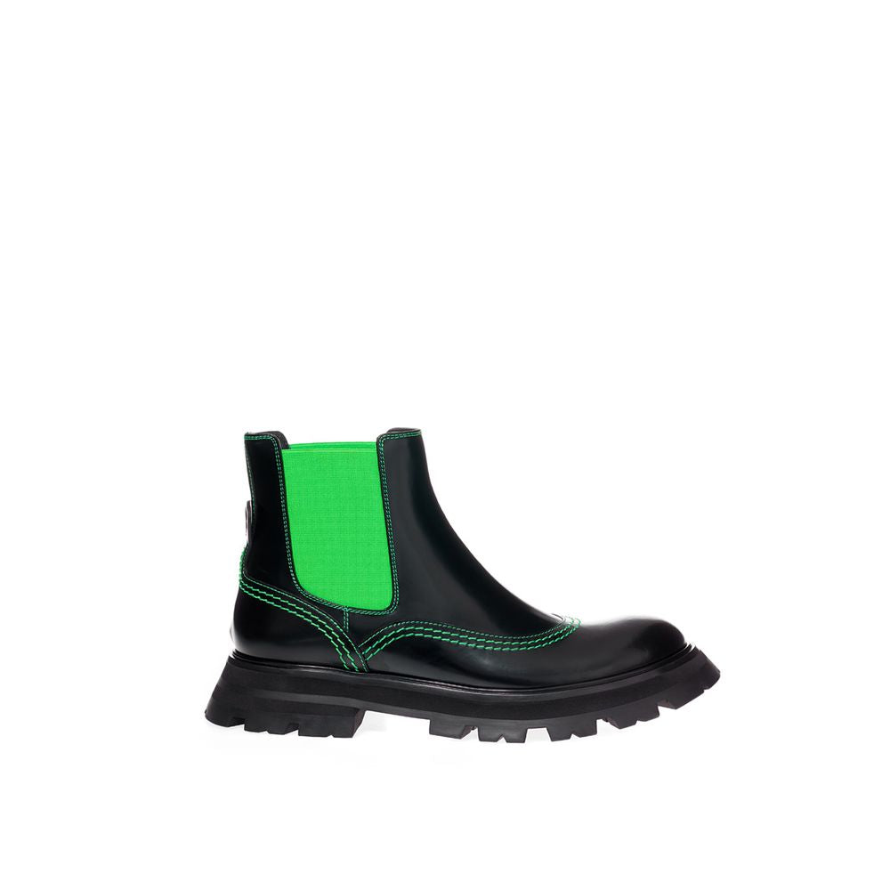 Alexander McQueen Multicolor Leather Chelsea Boots