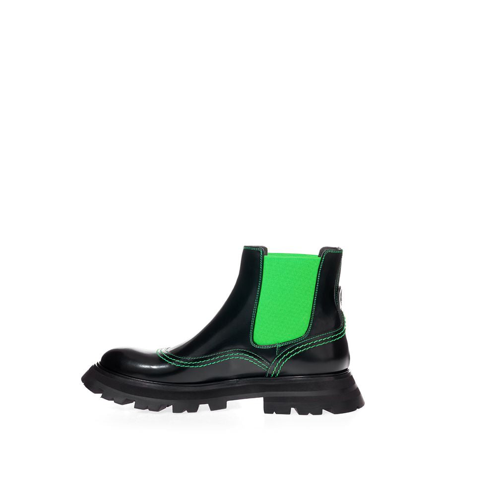 Alexander McQueen Multicolor Leather Chelsea Boots