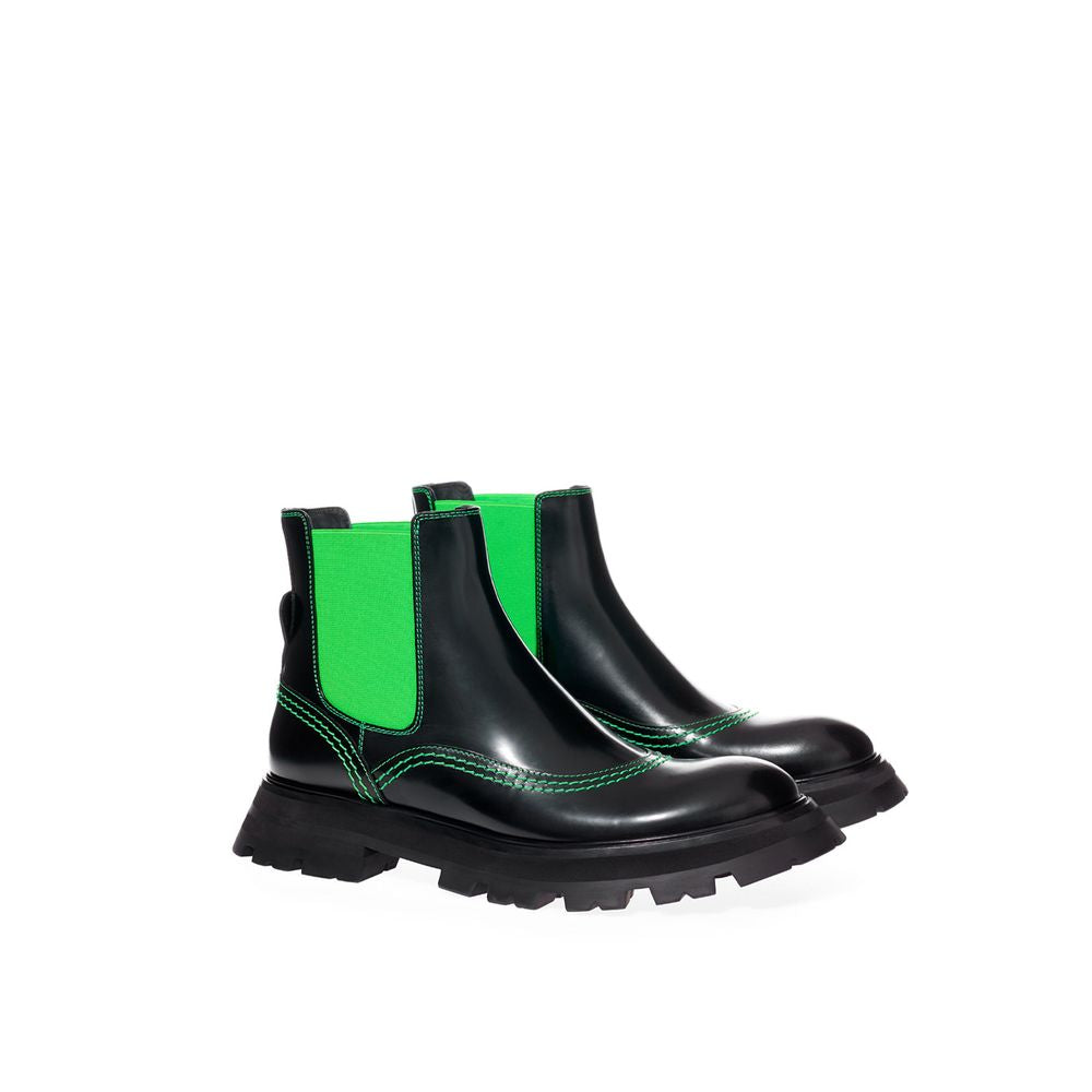 Alexander McQueen Multicolor Leather Chelsea Boots