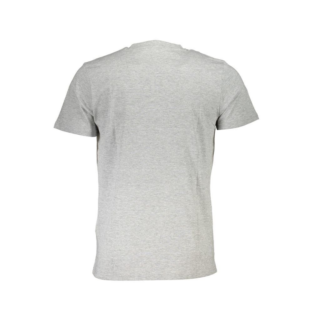 Cavalli Class Gray Cotton T-Shirt
