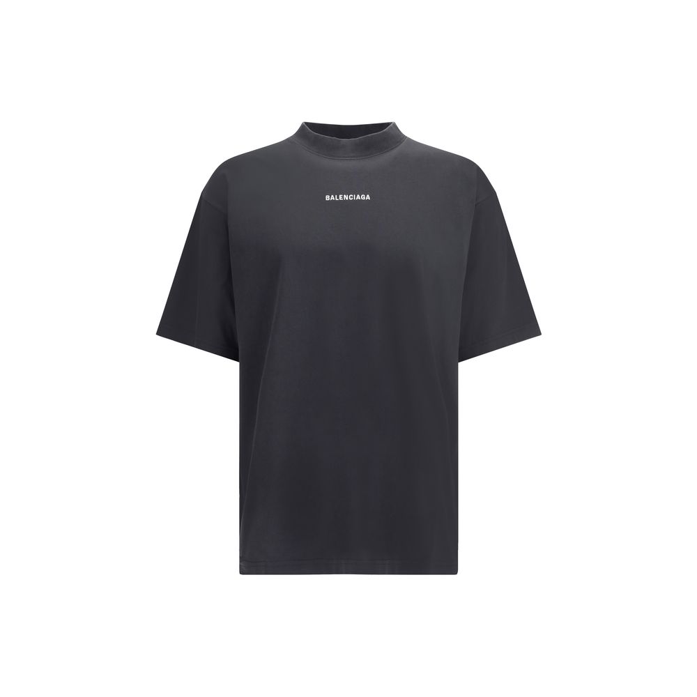 Balenciaga T-Shirt with logo printed on the front and back
