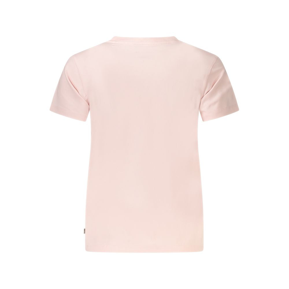 Guess Jeans Pink Cotton Tops & T-Shirt