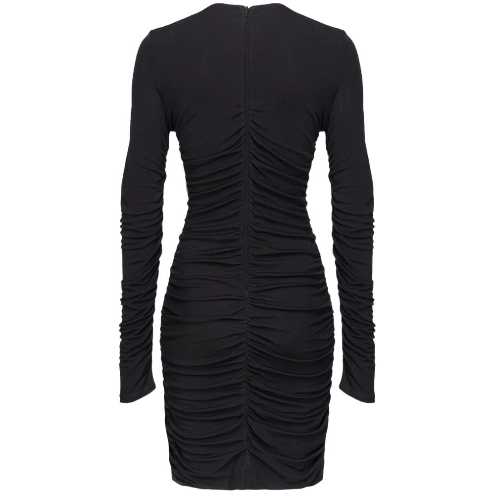 PINKO Black Nylon Dress