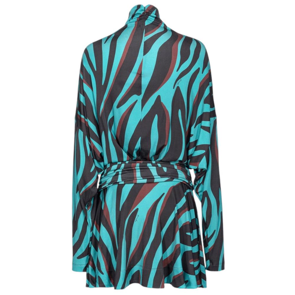 PINKO Green Viscose Dress