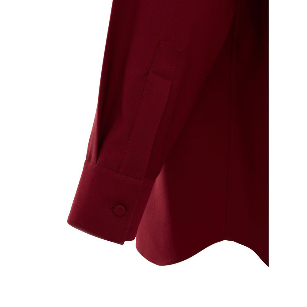 Gucci Bordeaux Wool Shirt