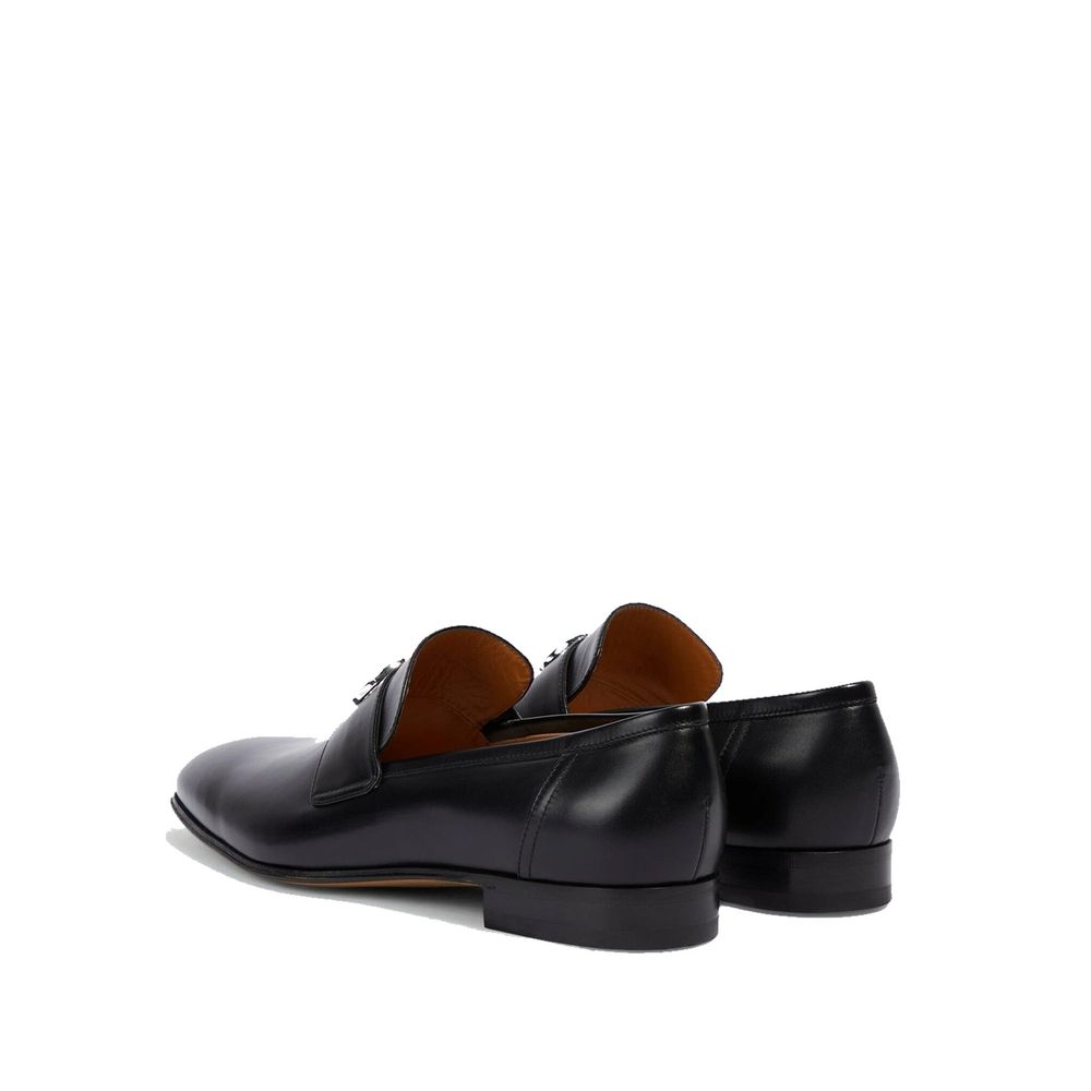 Gucci Interlocking G Leather Loafers