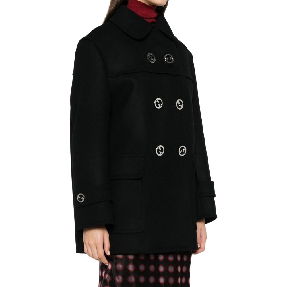 Gucci Double-Breasted Wool Coat
