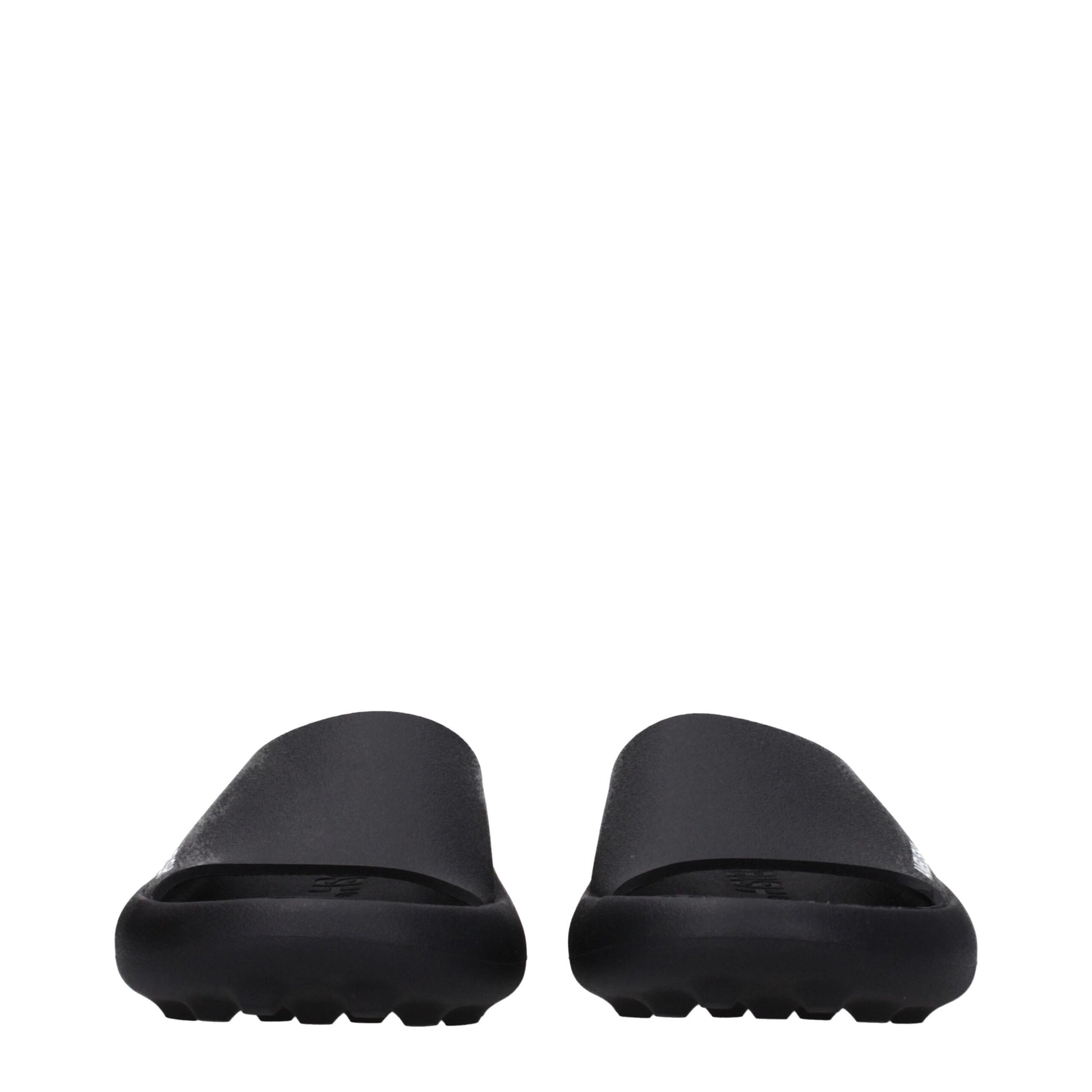 Ambush Black Cotton Slippers