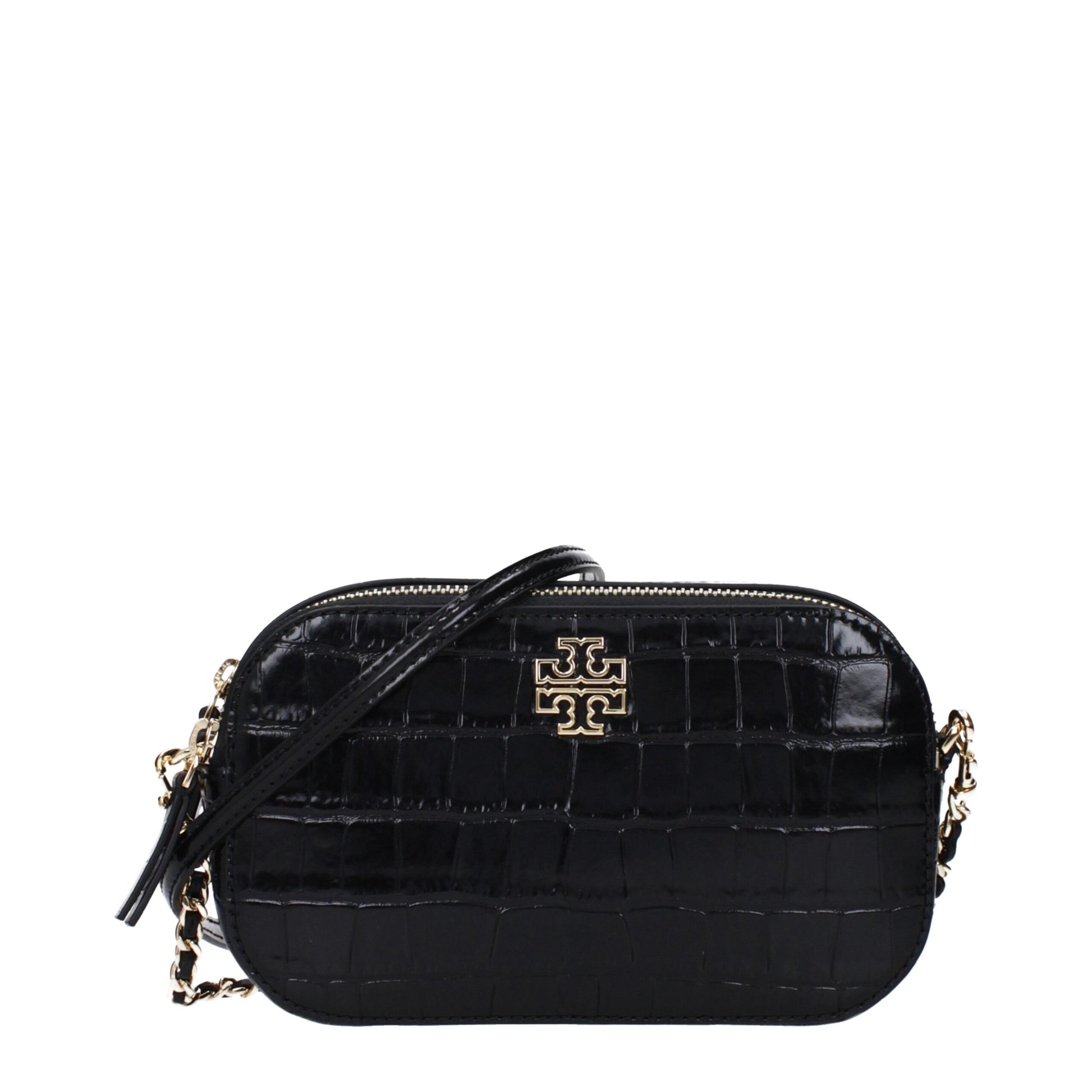 Tory Burch Black Leather Crossbody Bags