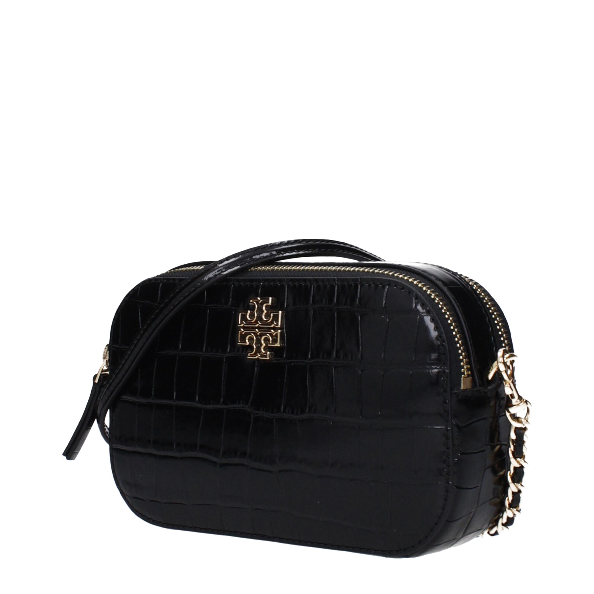 Tory Burch Black Leather Crossbody Bags