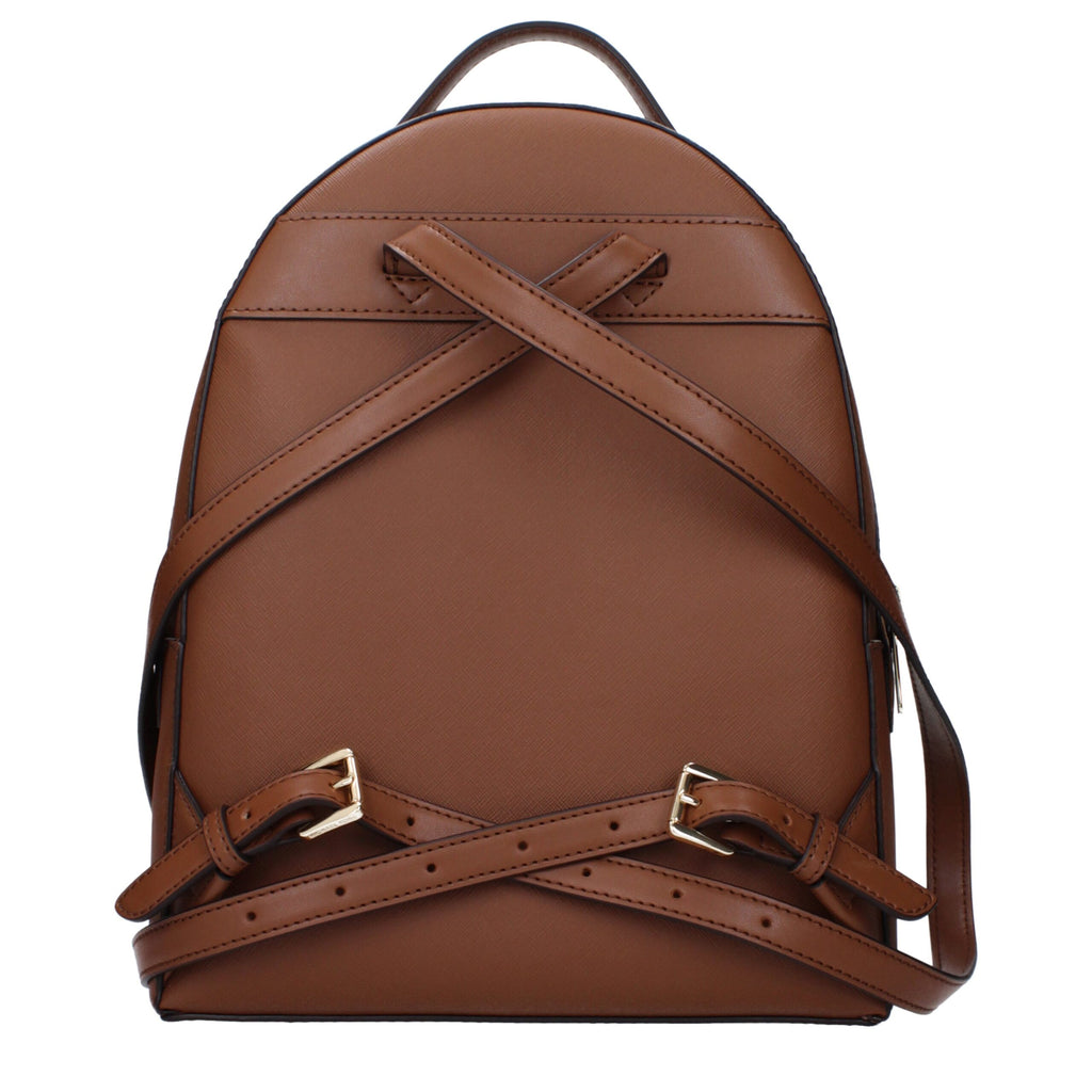 Michael Kors Brown Leather Backpack