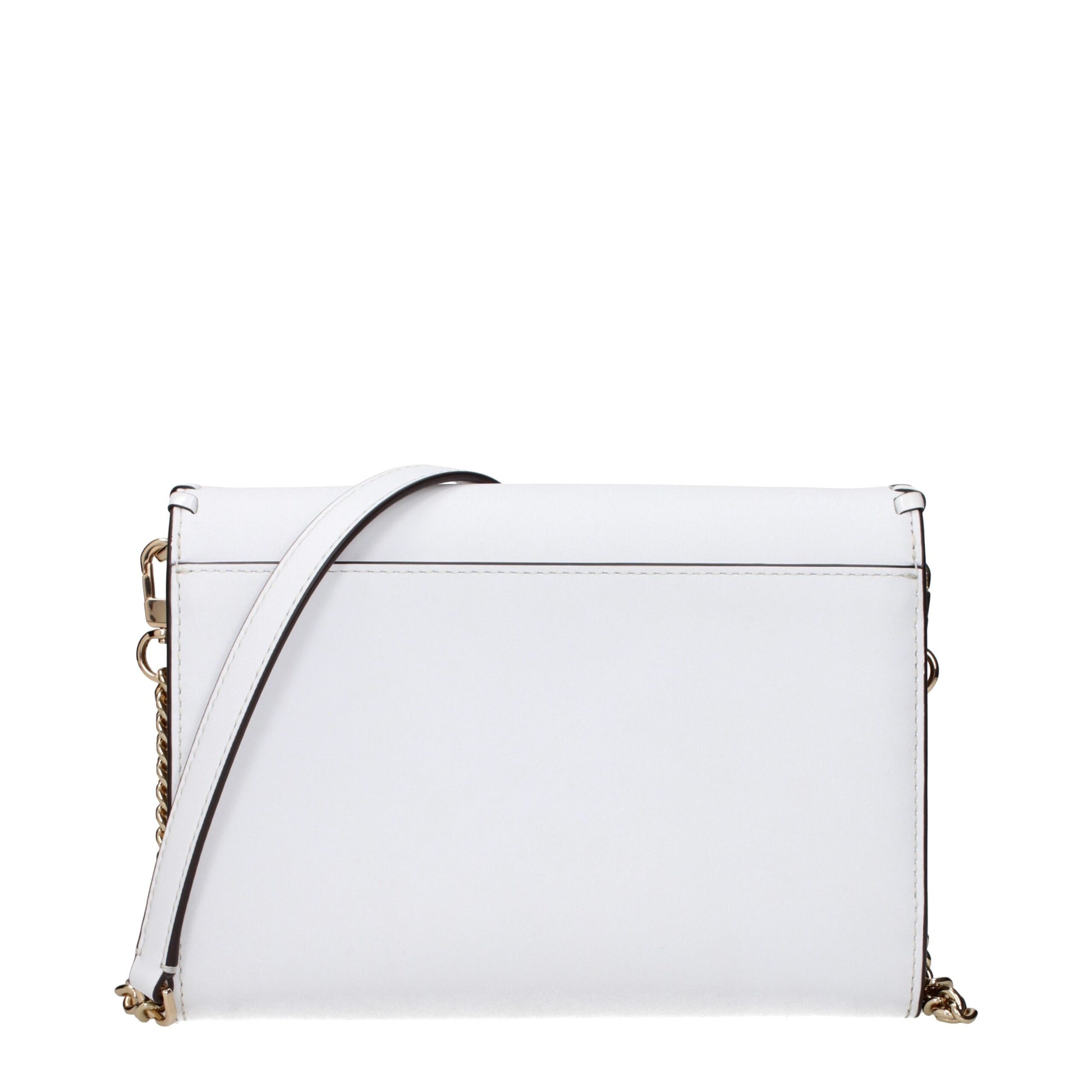 Tory Burch White Leather Clutch Bag