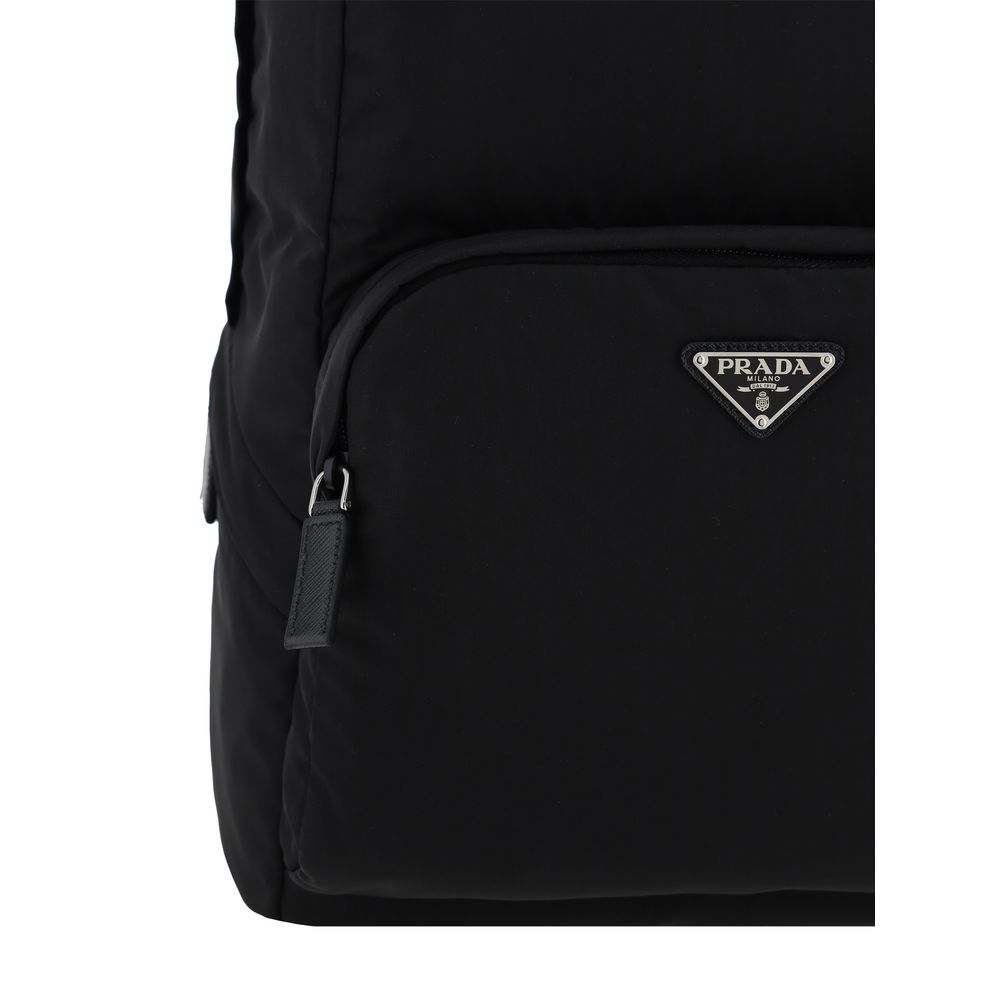 Prada Black Nylon Backpack