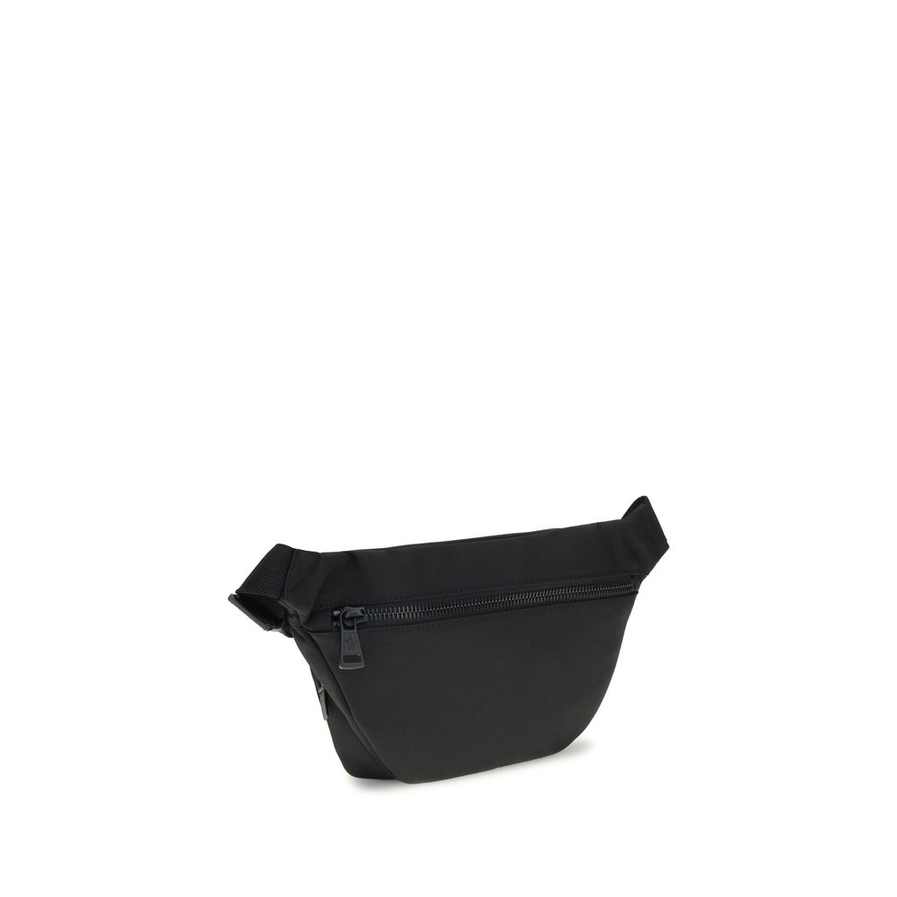 Moncler Black Nylon Clutch Bag