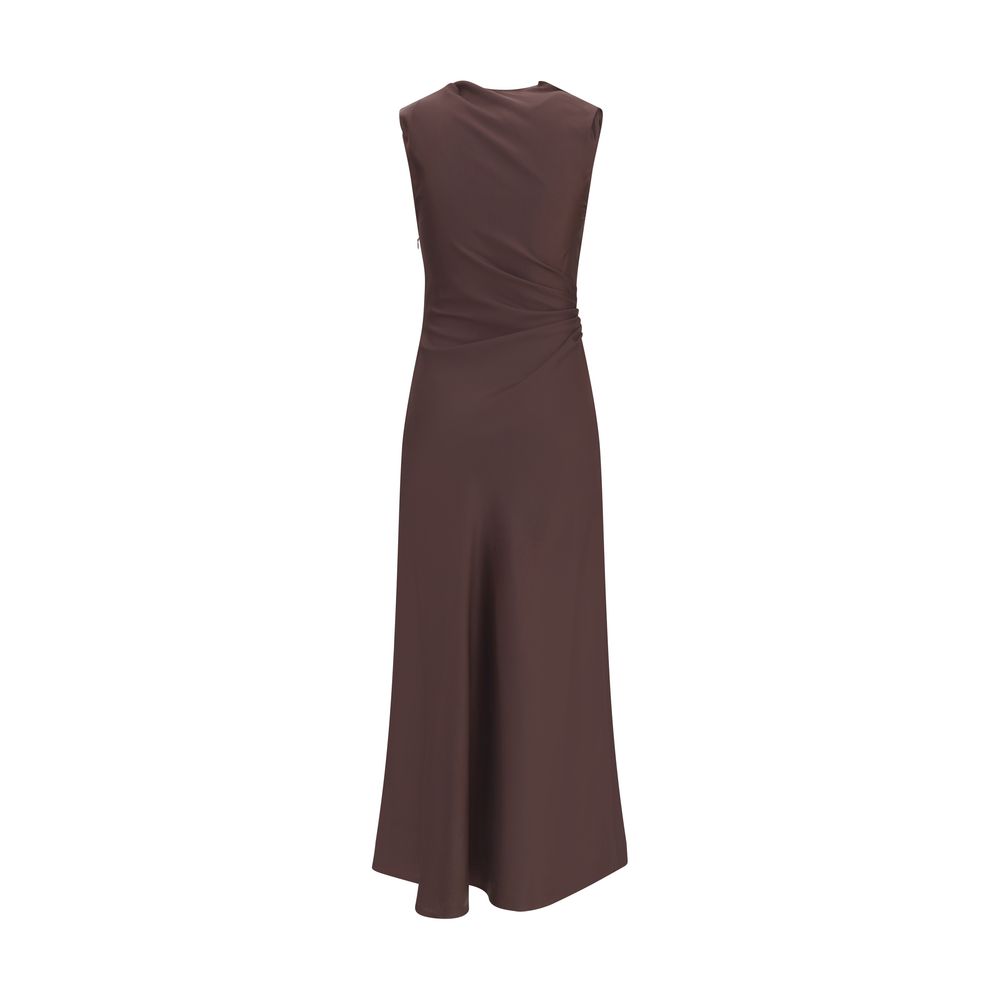 Loulou De Saison Silk midi Dress