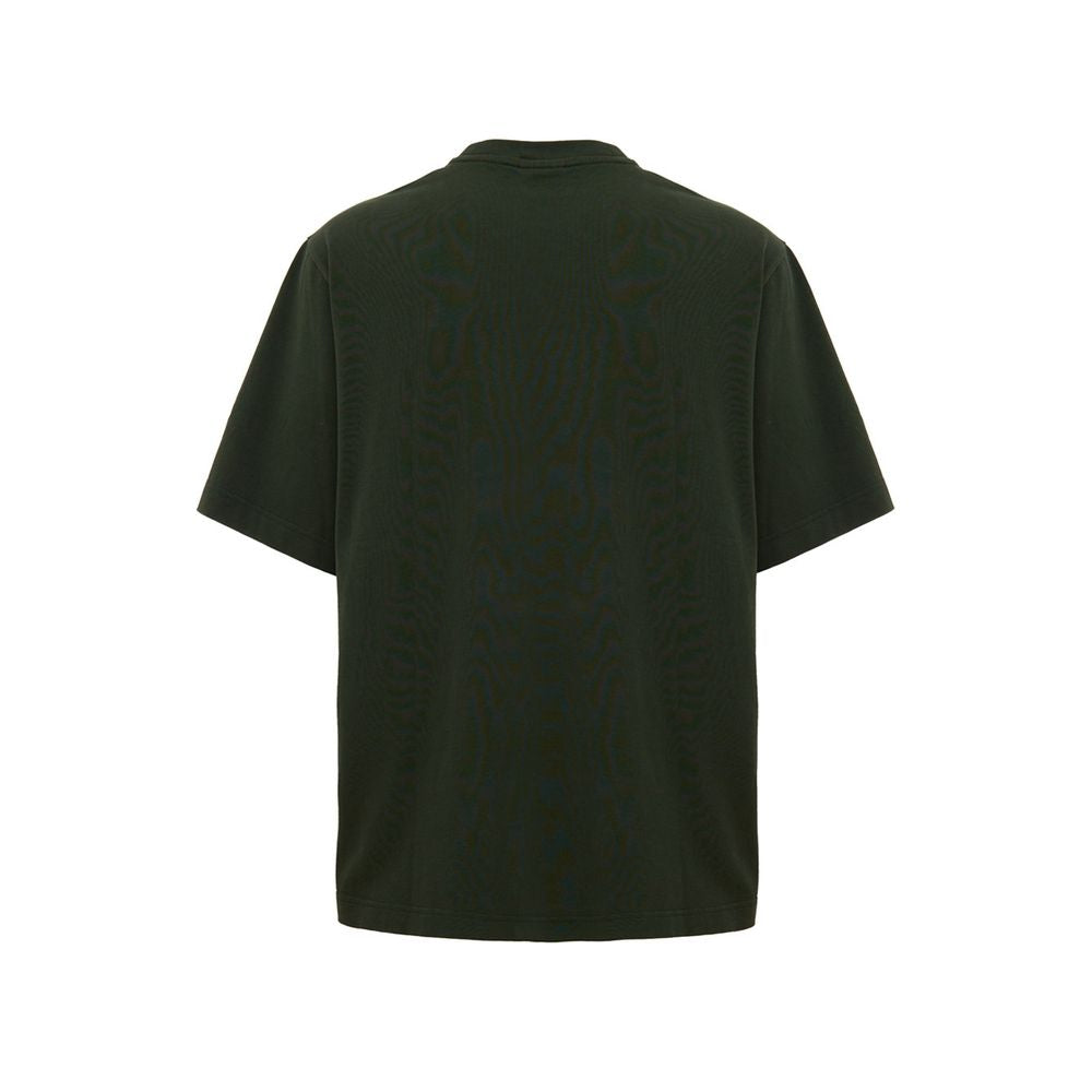 Maison Kitsuné Green Cotton T-Shirt